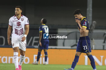 2024-09-20 - Dani Silva of Hellas Verona FC expresses disappointment during Hellas Verona FC vs Torino FC , 5° Serie A Enilive 2024-25 game at Marcantonio Bentegodi Stadium in Verona (VR), Italy, on September 20, 2024. - HELLAS VERONA FC VS TORINO FC - ITALIAN SERIE A - SOCCER