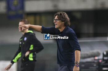 2024-09-20 - Paolo Vanoli Head Coach of Torino FC gestures during Hellas Verona FC vs Torino FC , 5° Serie A Enilive 2024-25 game at Marcantonio Bentegodi Stadium in Verona (VR), Italy, on September 20, 2024. - HELLAS VERONA FC VS TORINO FC - ITALIAN SERIE A - SOCCER