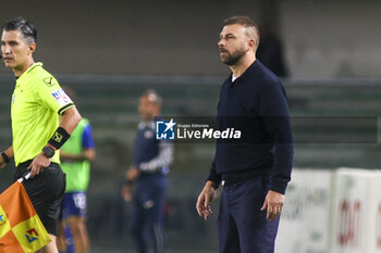 2024-09-20 - Paolo Zanetti Head Coach of Hellas Verona FC expresses disappointment during Hellas Verona FC vs Torino FC , 5° Serie A Enilive 2024-25 game at Marcantonio Bentegodi Stadium in Verona (VR), Italy, on September 20, 2024. - HELLAS VERONA FC VS TORINO FC - ITALIAN SERIE A - SOCCER