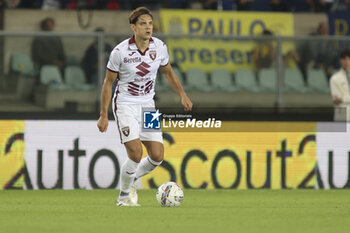 2024-09-20 - Samuele Ricci of Torino FC play the ball during Hellas Verona FC vs Torino FC , 5° Serie A Enilive 2024-25 game at Marcantonio Bentegodi Stadium in Verona (VR), Italy, on September 20, 2024. - HELLAS VERONA FC VS TORINO FC - ITALIAN SERIE A - SOCCER