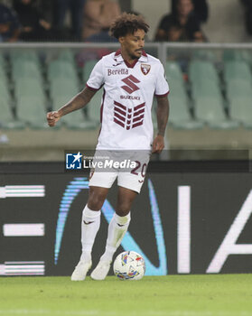 2024-09-20 - Valentino Lazaro of Torino FC play the ball during Hellas Verona FC vs Torino FC , 5° Serie A Enilive 2024-25 game at Marcantonio Bentegodi Stadium in Verona (VR), Italy, on September 20, 2024. - HELLAS VERONA FC VS TORINO FC - ITALIAN SERIE A - SOCCER