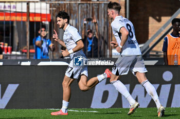 2024-10-20 - SSC Napoli's forward Khvicha Kvaratskhelia celebrates after scoring a goal - EMPOLI FC VS SSC NAPOLI - ITALIAN SERIE A - SOCCER