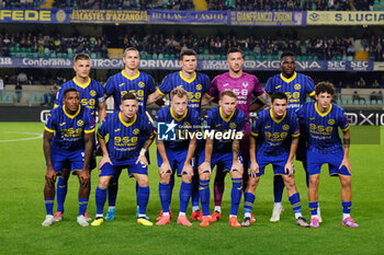 2024-10-21 - Hellas Verona FC line up - HELLAS VERONA FC VS AC MONZA - ITALIAN SERIE A - SOCCER