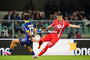 2024-10-21 - Dany Mota (AC Monza) scores the goal - HELLAS VERONA FC VS AC MONZA - ITALIAN SERIE A - SOCCER