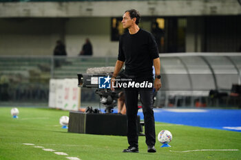 2024-10-21 - The head coach Alessandro Nesta (AC Monza) - HELLAS VERONA FC VS AC MONZA - ITALIAN SERIE A - SOCCER