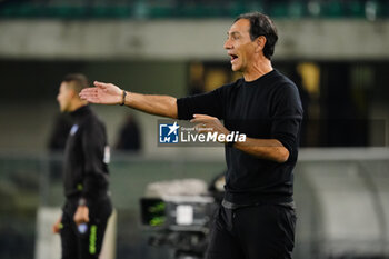 2024-10-21 - The head coach Alessandro Nesta (AC Monza) - HELLAS VERONA FC VS AC MONZA - ITALIAN SERIE A - SOCCER