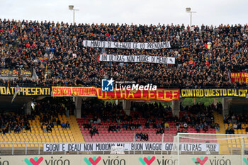 2024-10-20 - Supporters of US Lecce - US LECCE VS ACF FIORENTINA - ITALIAN SERIE A - SOCCER