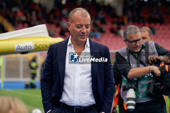 2024-10-20 - the president of US Lecce Saverio Sticchi Damiani - US LECCE VS ACF FIORENTINA - ITALIAN SERIE A - SOCCER