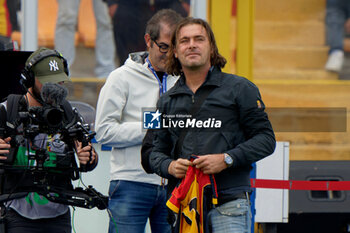 2024-10-20 - Lecce legend Lorenzo Stovini - US LECCE VS ACF FIORENTINA - ITALIAN SERIE A - SOCCER