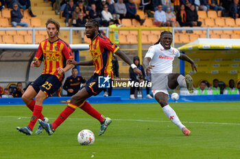 2024-10-20 - Moise Kean of Fiorentina and Kialonda Gaspar of US Lecce - US LECCE VS ACF FIORENTINA - ITALIAN SERIE A - SOCCER