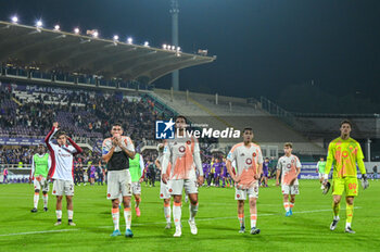 2024-10-27 - Lorenzo Pellegrini (Roma) and teammates apologize to his fans for the team's poor performance - ACF FIORENTINA VS AS ROMA - ITALIAN SERIE A - SOCCER