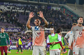 2024-10-27 - Lorenzo Pellegrini (Roma) apologizes to his fans for the team's poor performance - ACF FIORENTINA VS AS ROMA - ITALIAN SERIE A - SOCCER