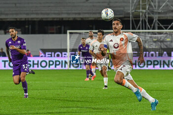 2024-10-27 - Lorenzo Pellegrini (Roma) in action - ACF FIORENTINA VS AS ROMA - ITALIAN SERIE A - SOCCER