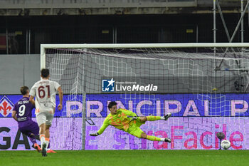 2024-10-27 - Lucas Beltran (Fiorentina) scores the 2-0 goal - ACF FIORENTINA VS AS ROMA - ITALIAN SERIE A - SOCCER