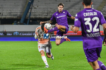 2024-10-27 - Mario Hermoso (Roma) is fouled by Andrea Colpani (Fiorentina) - ACF FIORENTINA VS AS ROMA - ITALIAN SERIE A - SOCCER