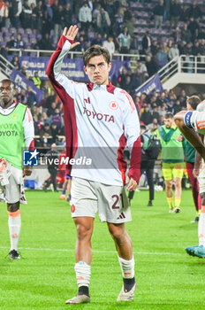 2024-10-27 - Paulo Dybala (Roma) apologizes to the fans for the team's poor performance - ACF FIORENTINA VS AS ROMA - ITALIAN SERIE A - SOCCER