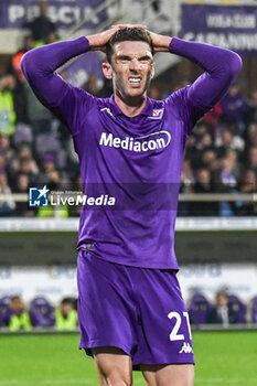 2024-10-27 - Robin Everardus Gosens (Fiorentina) - ACF FIORENTINA VS AS ROMA - ITALIAN SERIE A - SOCCER