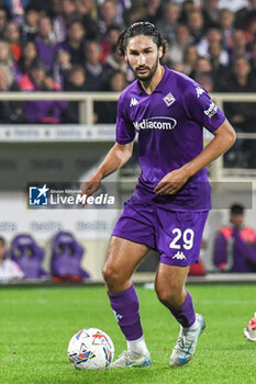 2024-10-27 - Yacine Adli (Fiorentina) - ACF FIORENTINA VS AS ROMA - ITALIAN SERIE A - SOCCER