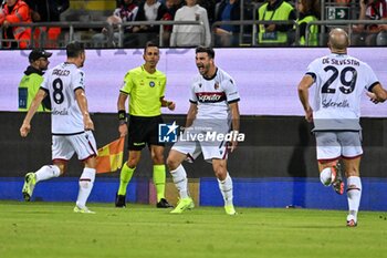 2024-10-29 - Ricardo Orsolini of Bologna FC, Esultanza, Joy After scoring goal, - CAGLIARI CALCIO VS BOLOGNA FC - ITALIAN SERIE A - SOCCER