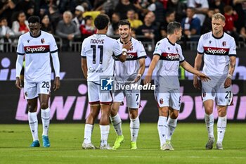 2024-10-29 - Ricardo Orsolini of Bologna FC, Esultanza, Joy After scoring goal, - CAGLIARI CALCIO VS BOLOGNA FC - ITALIAN SERIE A - SOCCER