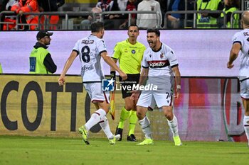 2024-10-29 - Ricardo Orsolini of Bologna FC, Esultanza, Joy After scoring goal, - CAGLIARI CALCIO VS BOLOGNA FC - ITALIAN SERIE A - SOCCER