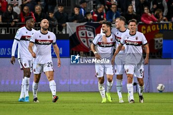 2024-10-29 - Ricardo Orsolini of Bologna FC, Esultanza, Joy After scoring goal, - CAGLIARI CALCIO VS BOLOGNA FC - ITALIAN SERIE A - SOCCER