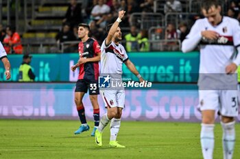 2024-10-29 - Ricardo Orsolini of Bologna FC, Esultanza, Joy After scoring goal, - CAGLIARI CALCIO VS BOLOGNA FC - ITALIAN SERIE A - SOCCER