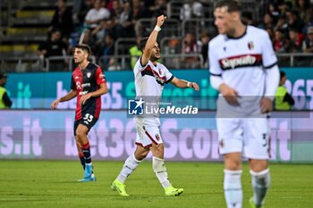 2024-10-29 - Ricardo Orsolini of Bologna FC, Esultanza, Joy After scoring goal, - CAGLIARI CALCIO VS BOLOGNA FC - ITALIAN SERIE A - SOCCER