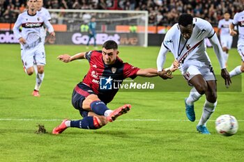 2024-10-29 - Roberto Piccoli of Cagliari Calcio - CAGLIARI CALCIO VS BOLOGNA FC - ITALIAN SERIE A - SOCCER