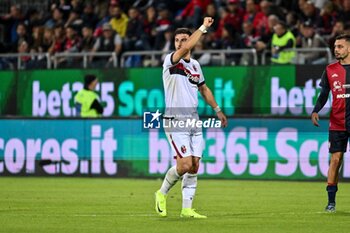 2024-10-29 - Ricardo Orsolini of Bologna FC, Esultanza, Joy After scoring goal, - CAGLIARI CALCIO VS BOLOGNA FC - ITALIAN SERIE A - SOCCER