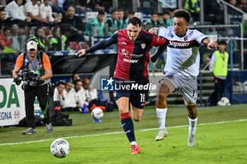 2024-10-29 - Nadir Zortea of Cagliari Calcio - CAGLIARI CALCIO VS BOLOGNA FC - ITALIAN SERIE A - SOCCER