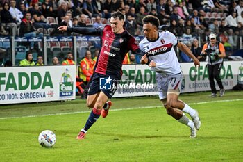 2024-10-29 - Nadir Zortea of Cagliari Calcio - CAGLIARI CALCIO VS BOLOGNA FC - ITALIAN SERIE A - SOCCER