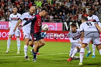 2024-10-29 - Gianluca Gaetano of Cagliari Calcio - CAGLIARI CALCIO VS BOLOGNA FC - ITALIAN SERIE A - SOCCER