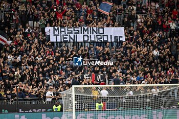 2024-10-29 - Tifosi, Fans, Supporters of Cagliari Calcio - CAGLIARI CALCIO VS BOLOGNA FC - ITALIAN SERIE A - SOCCER