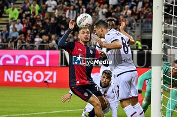 2024-10-29 - Gianluca Gaetano of Cagliari Calcio - CAGLIARI CALCIO VS BOLOGNA FC - ITALIAN SERIE A - SOCCER