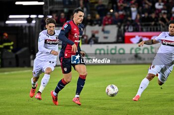 2024-10-29 - Nadir Zortea of Cagliari Calcio - CAGLIARI CALCIO VS BOLOGNA FC - ITALIAN SERIE A - SOCCER