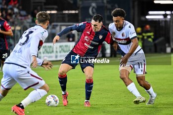 2024-10-29 - Nadir Zortea of Cagliari Calcio - CAGLIARI CALCIO VS BOLOGNA FC - ITALIAN SERIE A - SOCCER