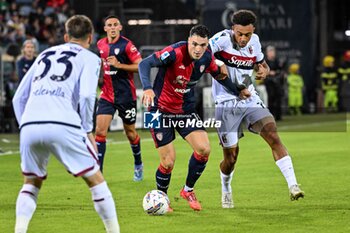 2024-10-29 - Nadir Zortea of Cagliari Calcio - CAGLIARI CALCIO VS BOLOGNA FC - ITALIAN SERIE A - SOCCER