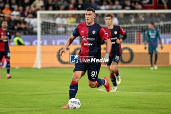 2024-10-29 - Roberto Piccoli of Cagliari Calcio - CAGLIARI CALCIO VS BOLOGNA FC - ITALIAN SERIE A - SOCCER