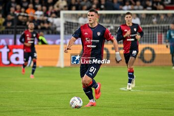 2024-10-29 - Roberto Piccoli of Cagliari Calcio - CAGLIARI CALCIO VS BOLOGNA FC - ITALIAN SERIE A - SOCCER