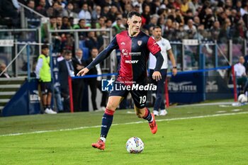 2024-10-29 - Nadir Zortea of Cagliari Calcio - CAGLIARI CALCIO VS BOLOGNA FC - ITALIAN SERIE A - SOCCER