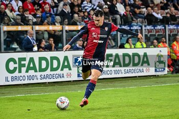 2024-10-29 - Nadir Zortea of Cagliari Calcio - CAGLIARI CALCIO VS BOLOGNA FC - ITALIAN SERIE A - SOCCER