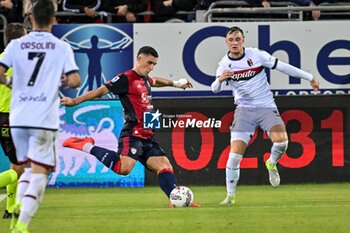 2024-10-29 - Roberto Piccoli of Cagliari Calcio - CAGLIARI CALCIO VS BOLOGNA FC - ITALIAN SERIE A - SOCCER