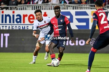 2024-10-29 - Michel Adopo of Cagliari Calcio - CAGLIARI CALCIO VS BOLOGNA FC - ITALIAN SERIE A - SOCCER