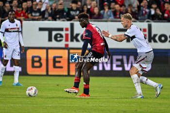 2024-10-29 - Michel Adopo of Cagliari Calcio - CAGLIARI CALCIO VS BOLOGNA FC - ITALIAN SERIE A - SOCCER