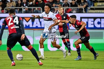 2024-10-29 - Dan Ndoye of Bologna FC - CAGLIARI CALCIO VS BOLOGNA FC - ITALIAN SERIE A - SOCCER