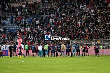 2024-10-29 - Team Cagliari Calcio, Tifosi, Fans, Supporters of Cagliari Calcio, Pully - CAGLIARI CALCIO VS BOLOGNA FC - ITALIAN SERIE A - SOCCER