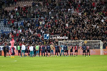 2024-10-29 - Team Cagliari Calcio, Tifosi, Fans, Supporters of Cagliari Calcio, Pully - CAGLIARI CALCIO VS BOLOGNA FC - ITALIAN SERIE A - SOCCER