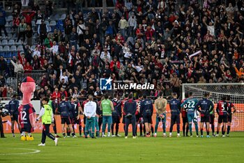 2024-10-29 - Team Cagliari Calcio, Tifosi, Fans, Supporters of Cagliari Calcio, Pully - CAGLIARI CALCIO VS BOLOGNA FC - ITALIAN SERIE A - SOCCER