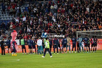 2024-10-29 - Team Cagliari Calcio, Tifosi, Fans, Supporters of Cagliari Calcio, Pully - CAGLIARI CALCIO VS BOLOGNA FC - ITALIAN SERIE A - SOCCER